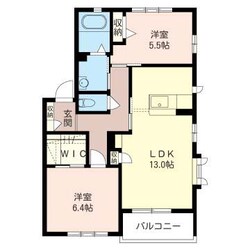 五井駅 バス15分  千種3丁目下車：停歩5分 2階の物件間取画像